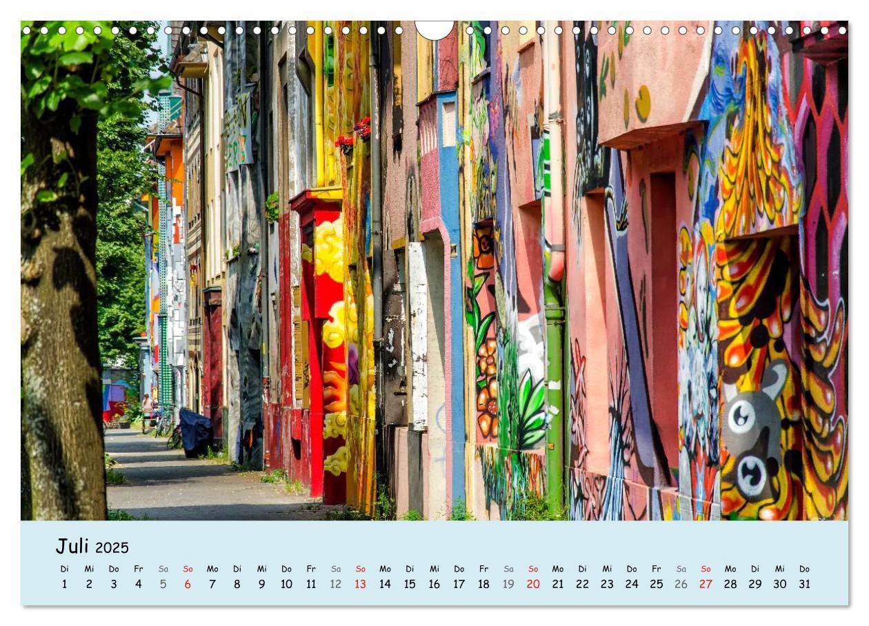 Bild: 9783435610921 | Düsseldorf - Die Kiefernstraße (Wandkalender 2025 DIN A3 quer),...