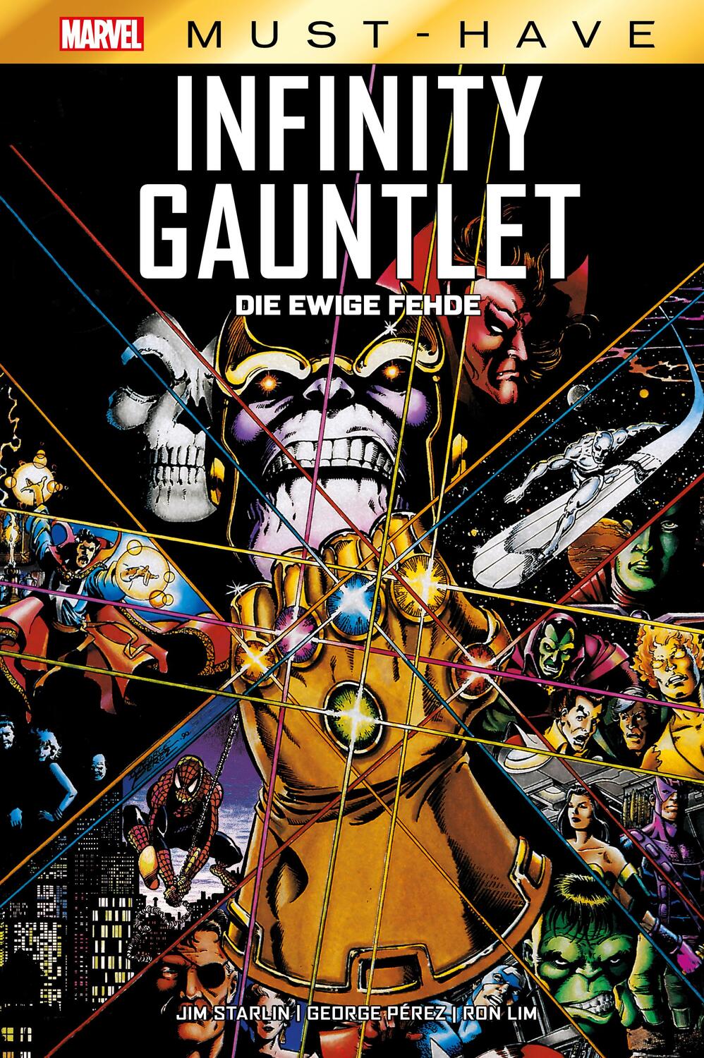 Cover: 9783741618987 | Marvel Must-Have: Infinity Gauntlet | Jim Starlin (u. a.) | Buch