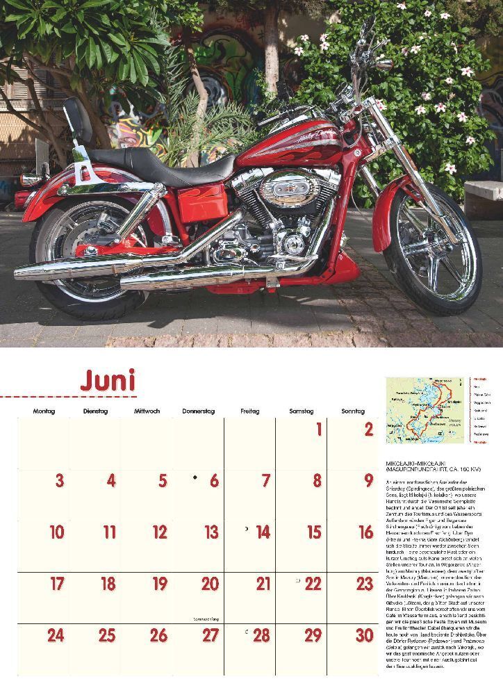 Bild: 4250809651644 | Kal. 2024 Motorräder &amp; Routen | DUMONT Kalender | Kalender | 24 S.