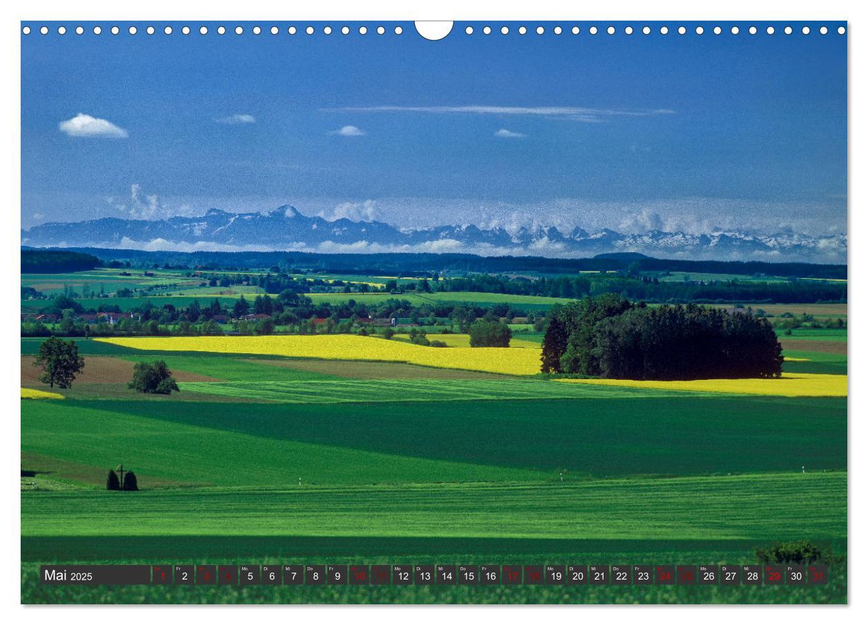 Bild: 9783435036530 | Alpen-Fernsichten von der Südwestalb und Oberen Donau (Wandkalender...