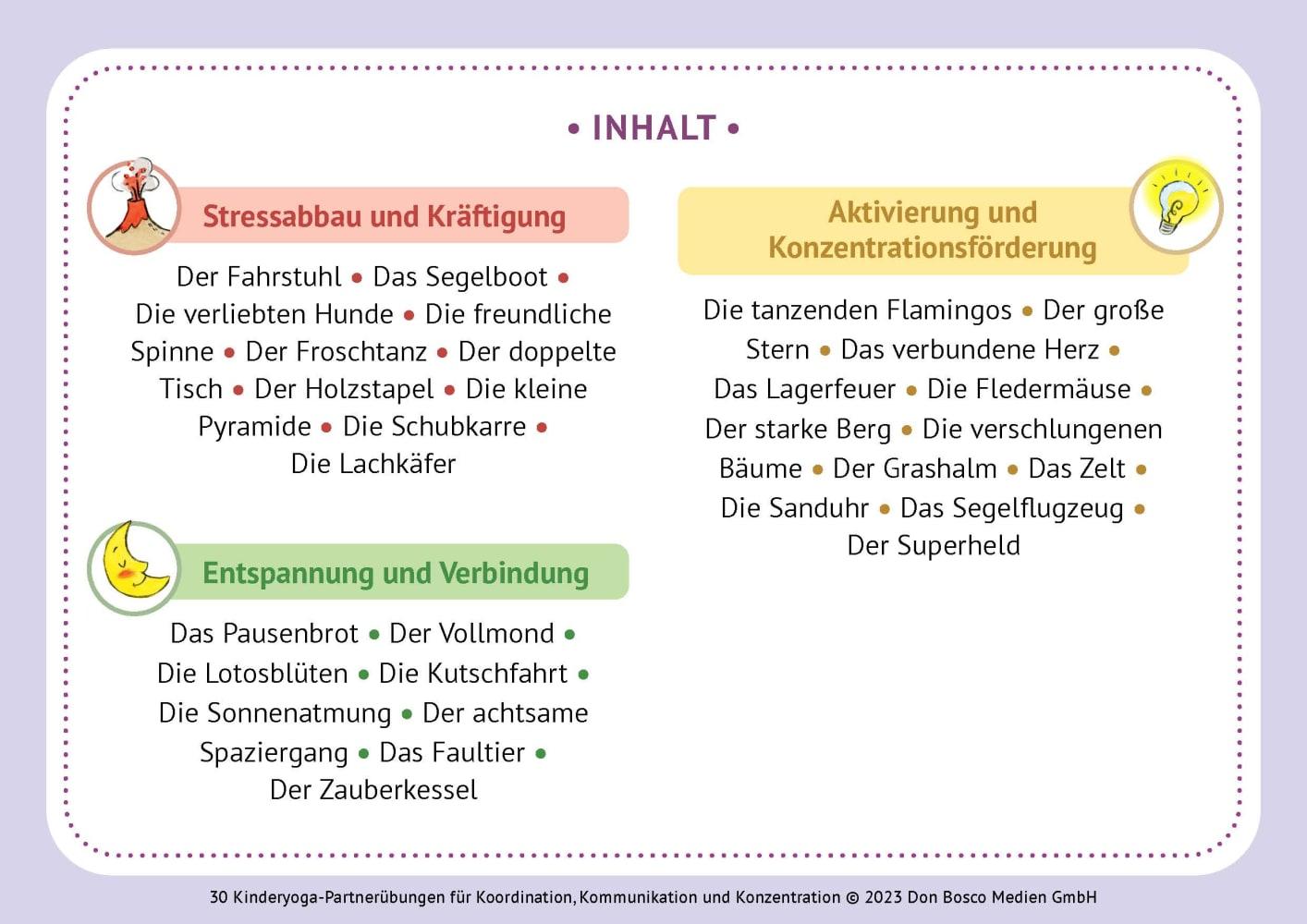 Bild: 4260694921067 | 30 Kinderyoga-Partnerübungen für Koordination, Kommunikation und...