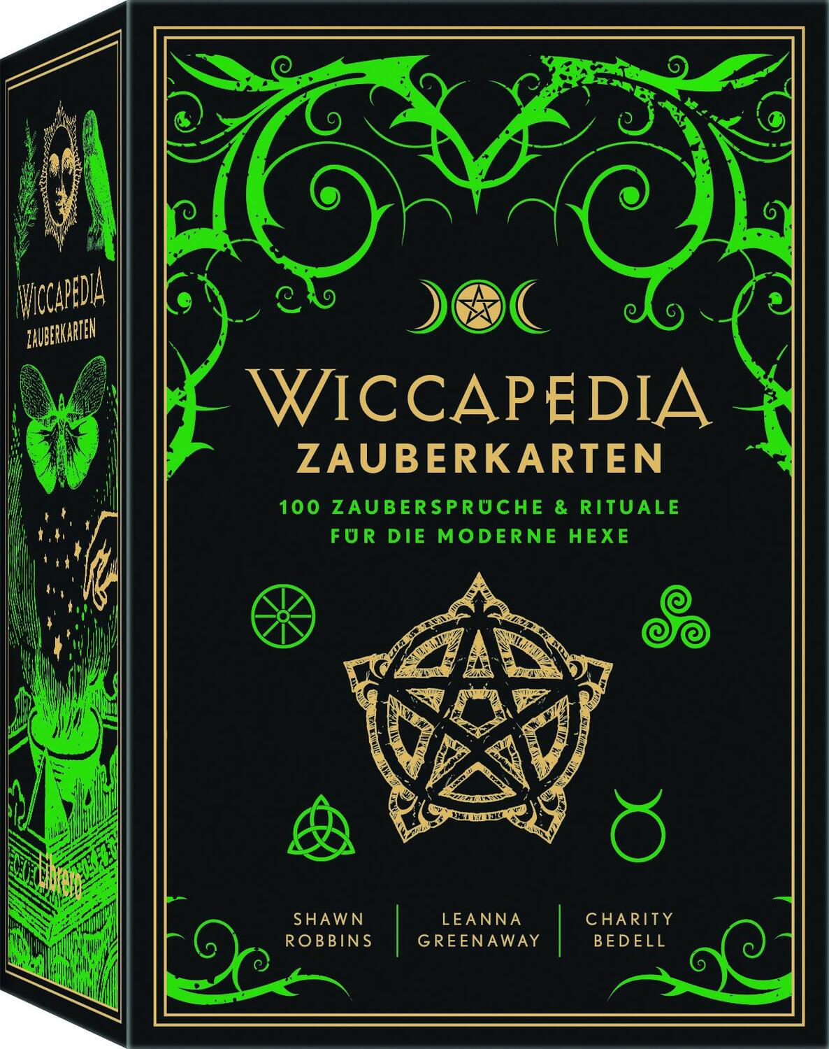 Cover: 9789463597890 | Wiccapedia Zauberkarten | 100 magische Sprüche und Rituale | Buch