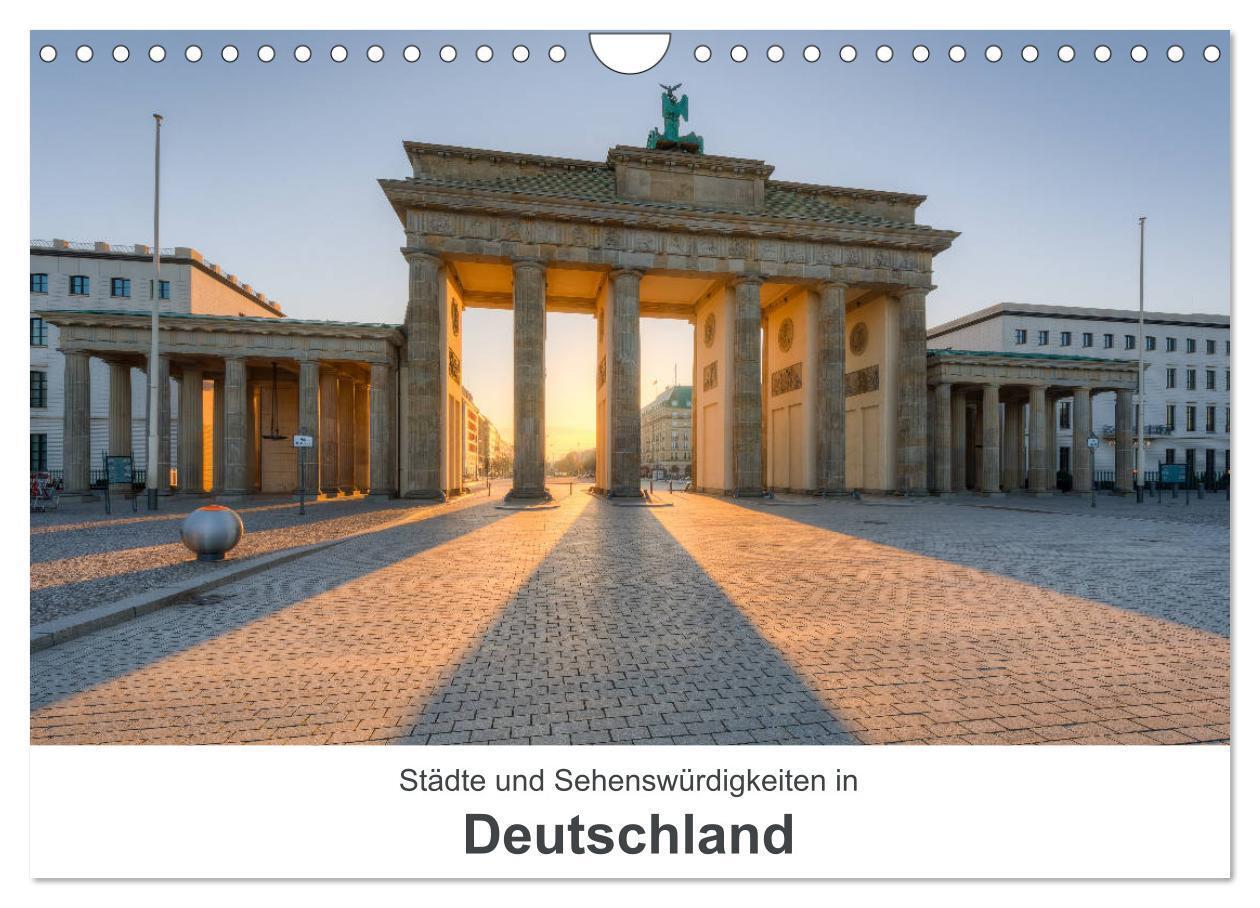 Cover: 9783383207440 | Städte und Sehenswürdigkeiten in Deutschland (Wandkalender 2024 DIN...