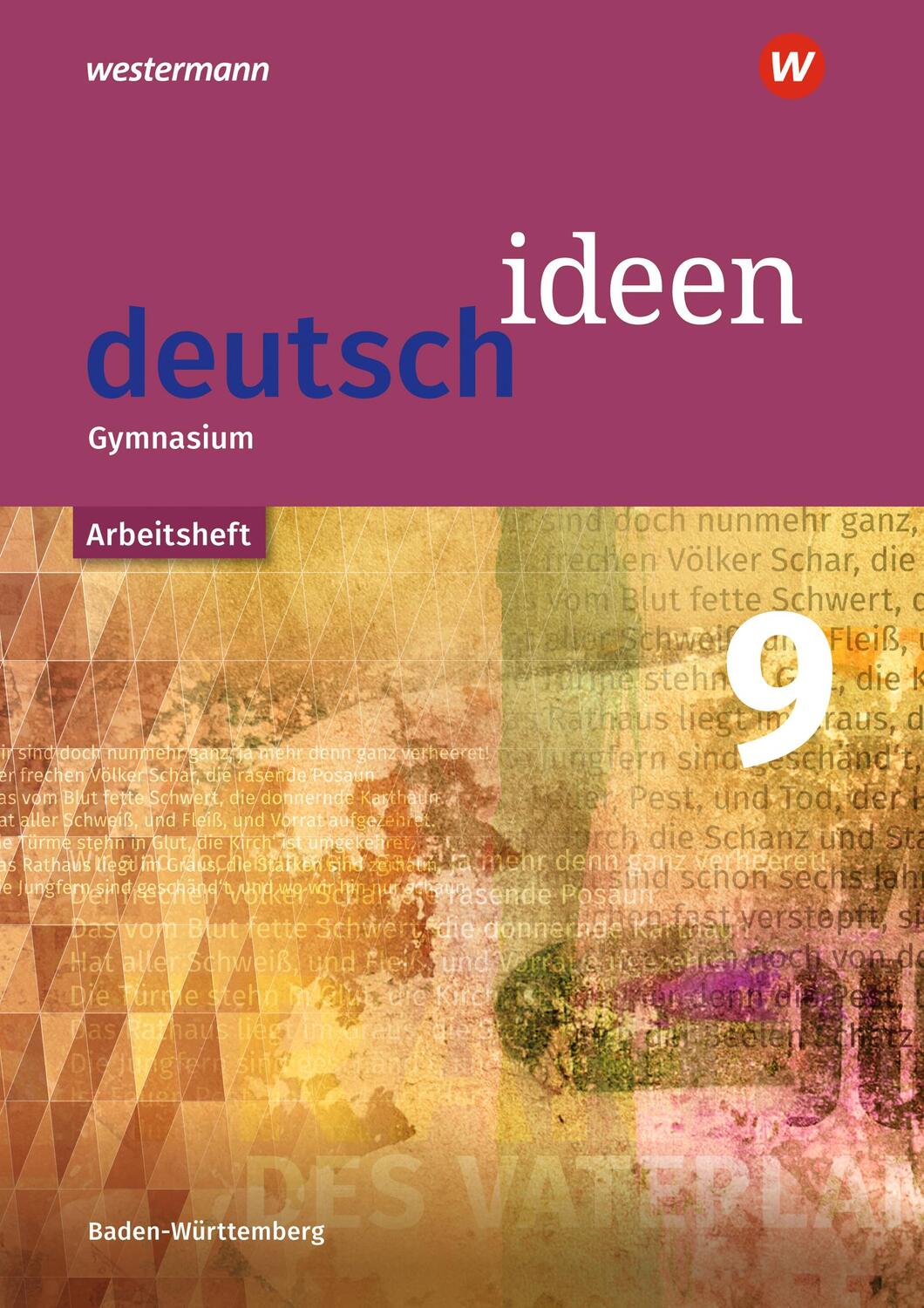 Cover: 9783507486164 | deutsch ideen SI 9. Arbeitsheft. Baden-Württemberg | Ausgabe 2016
