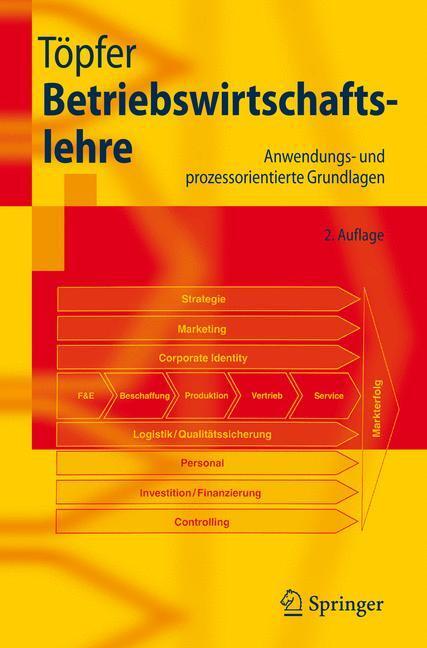 Cover: 9783540493945 | Betriebswirtschaftslehre, 2 Teile | Armin Töpfer | Buch | Springer