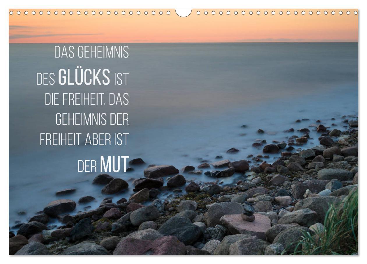 Bild: 9783435123155 | Motivation und Meer (Wandkalender 2025 DIN A3 quer), CALVENDO...