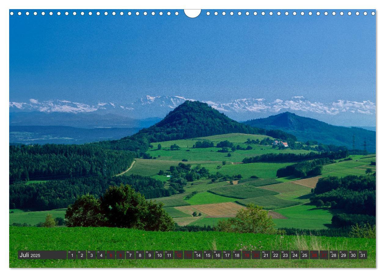 Bild: 9783435036530 | Alpen-Fernsichten von der Südwestalb und Oberen Donau (Wandkalender...