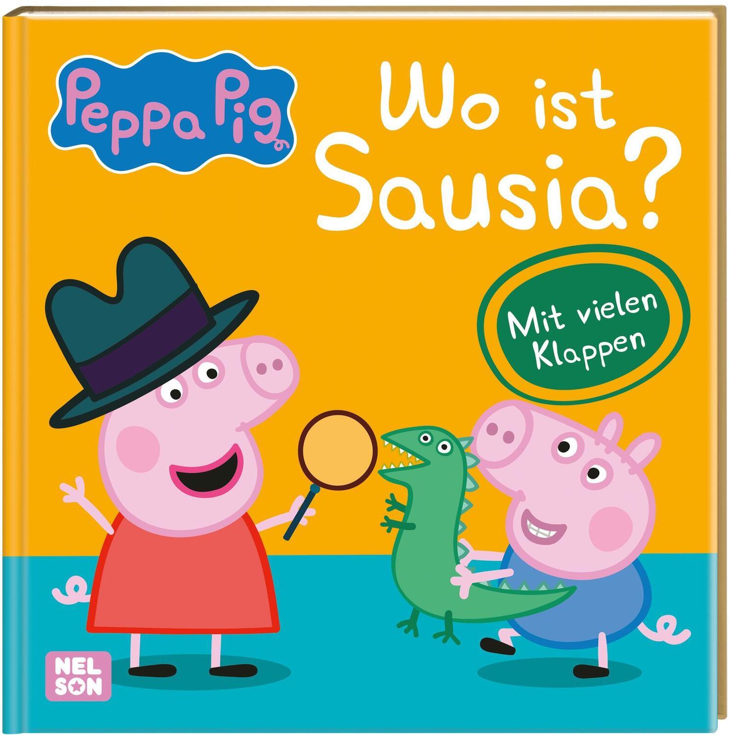 Cover: 9783845123813 | Peppa Pig: Wo ist Sausia? | Buch | Peppa Pig | Deutsch | 2023 | Nelson