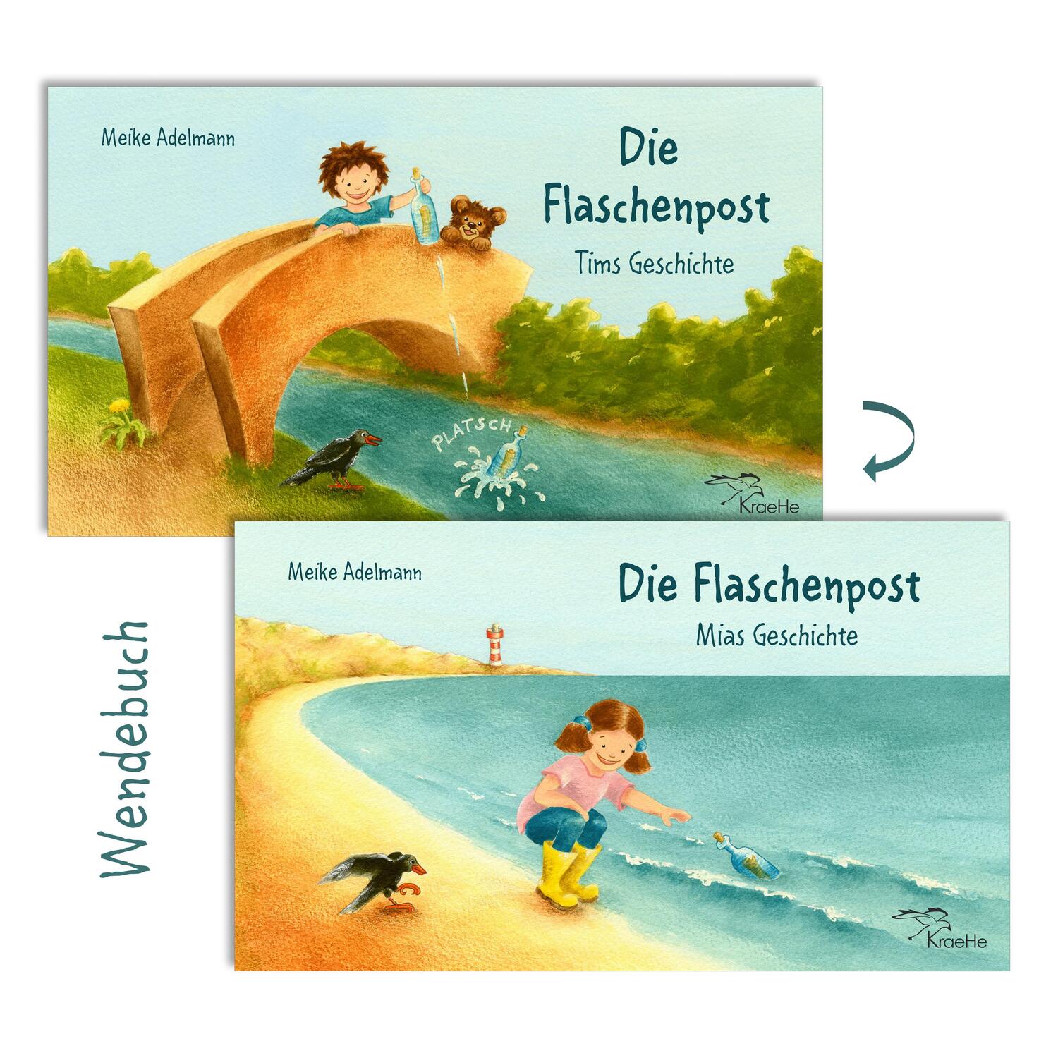 Cover: 9783910511040 | Die Flaschenpost | Meike Adelmann | Buch | 36 S. | Deutsch | 2023