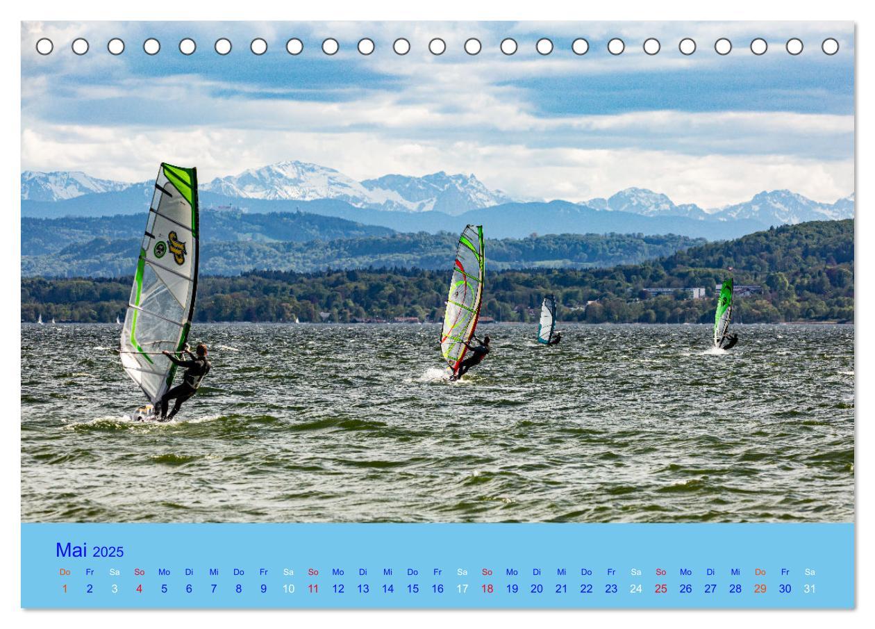 Bild: 9783435033904 | Ammersee-Ansichten (Tischkalender 2025 DIN A5 quer), CALVENDO...