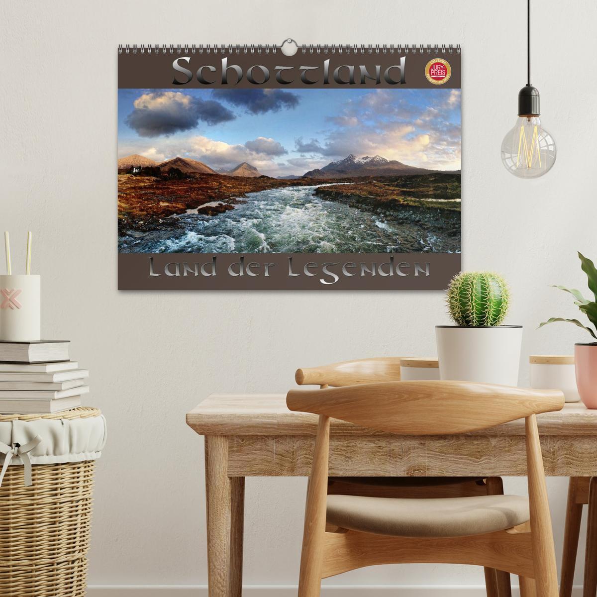 Bild: 9783435719365 | Schottland - Land der Legenden (Wandkalender 2025 DIN A3 quer),...