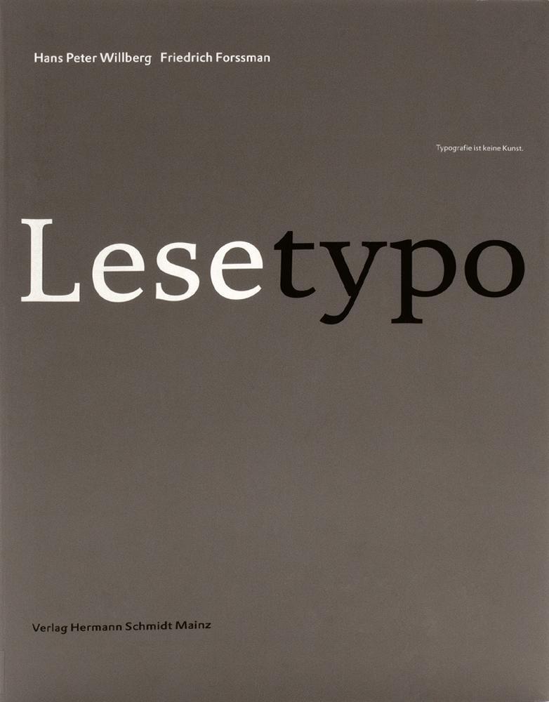 Cover: 9783874398008 | Lesetypografie | Hans Peter Willberg (u. a.) | Taschenbuch | 340 S.