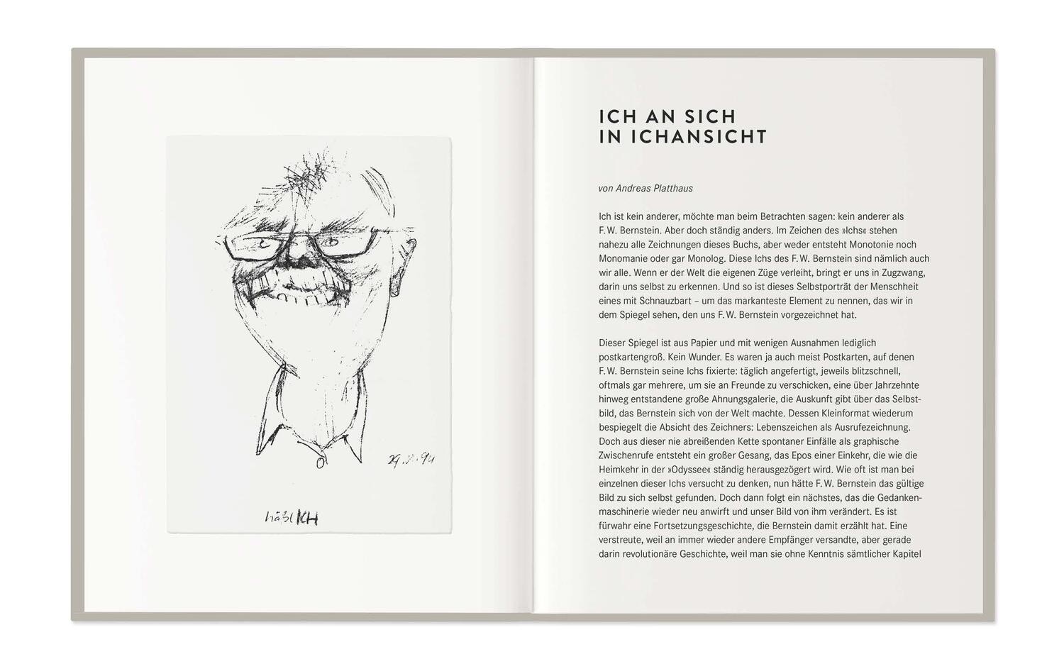 Bild: 9783968491172 | F.W. Bernstein - Postkarten vom Ich | Henner Drescher | Taschenbuch