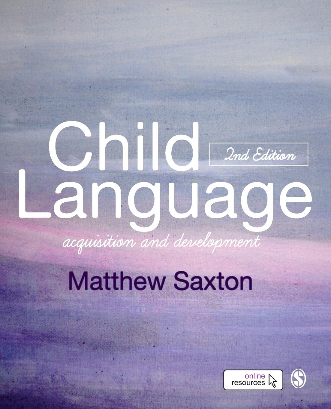 Cover: 9781446295625 | Child Language | Acquisition and Development | Matthew Saxton | Buch