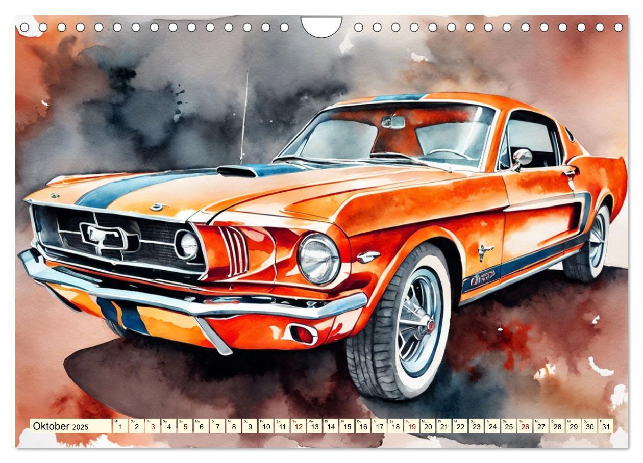 Bild: 9783383812927 | Oldtimer - Kultmodelle aus den 1960er Jahren (Wandkalender 2025 DIN...