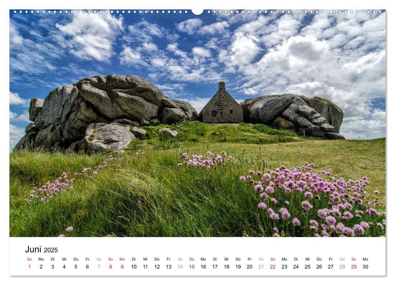 Bild: 9783435768004 | Bretonische Impressionen (Wandkalender 2025 DIN A2 quer), CALVENDO...