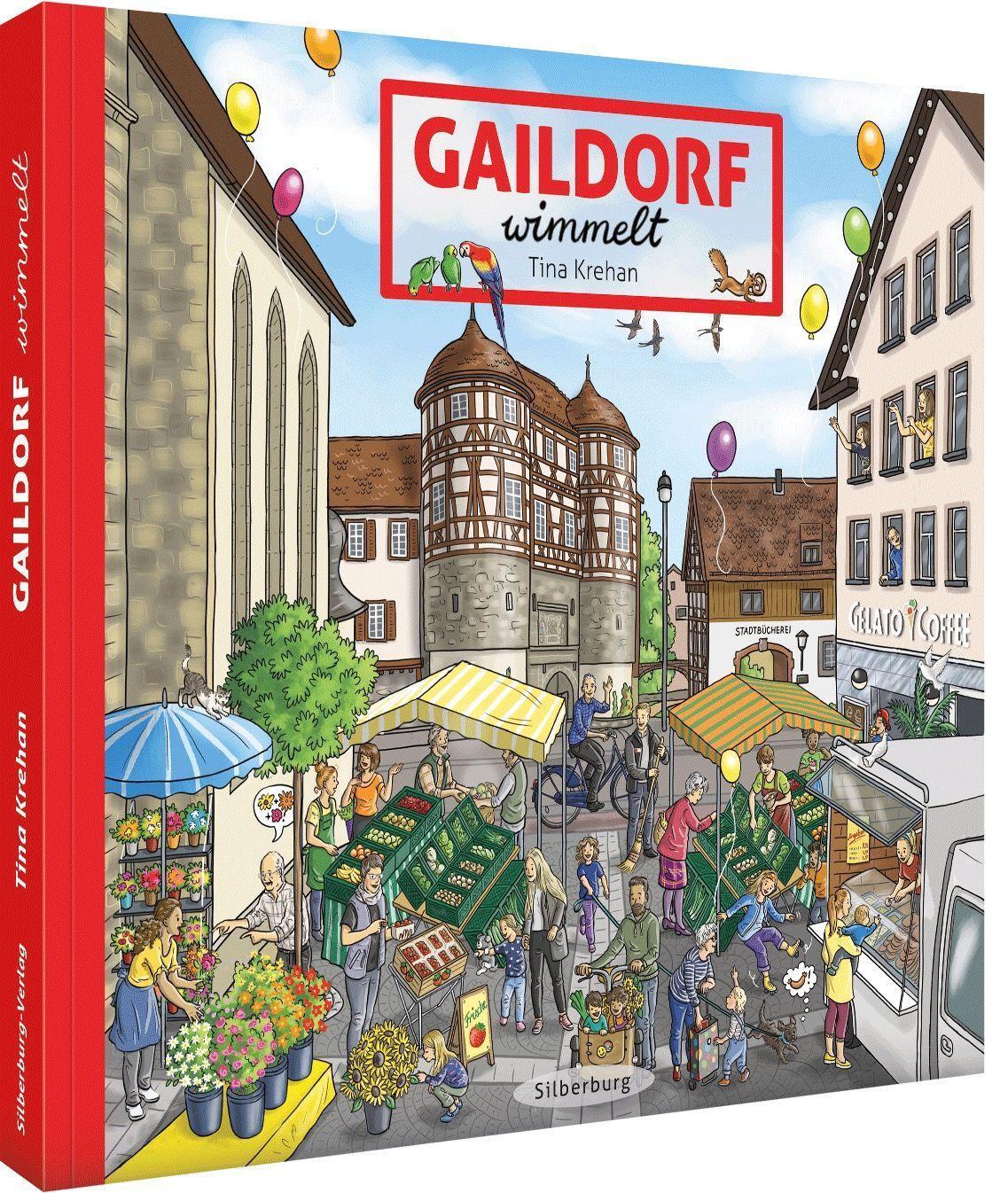 Cover: 9783842524101 | Gaildorf wimmelt | Tina Krehan | Buch | Deutsch | 2023 | Silberburg