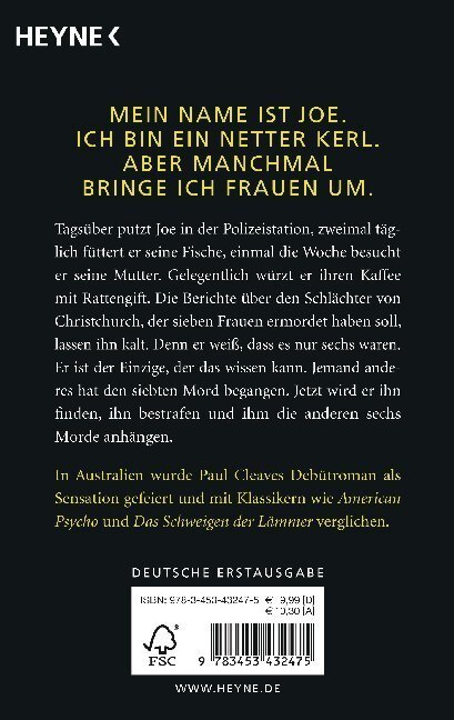 Bild: 9783453432475 | Der siebte Tod | Thriller. Deutsche Erstausgabe | Paul Cleave | Buch