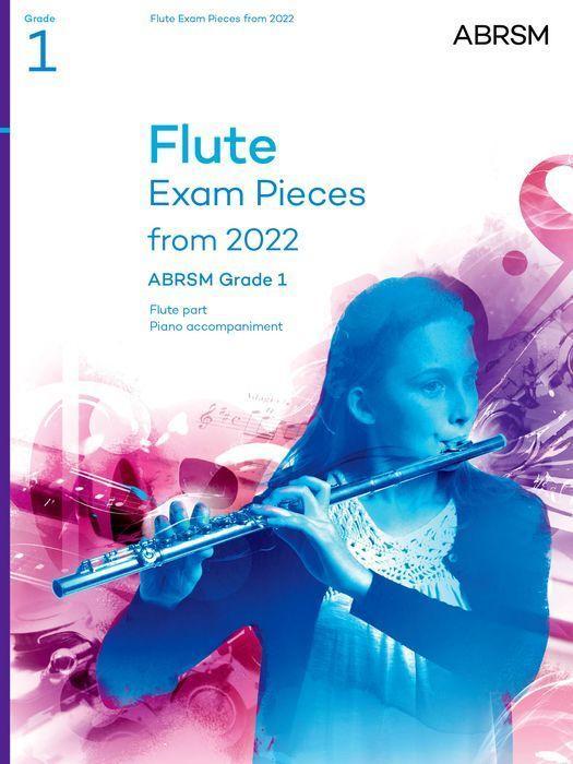 Cover: 9781786014153 | Flute Exam Pieces from 2022, ABRSM Grade 1 | Abrsm | Broschüre | 2021