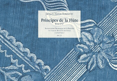 Cover: 9790500709244 | Principes de la flûte für Traverso, Blockflöte und Oboe | Hotteterre