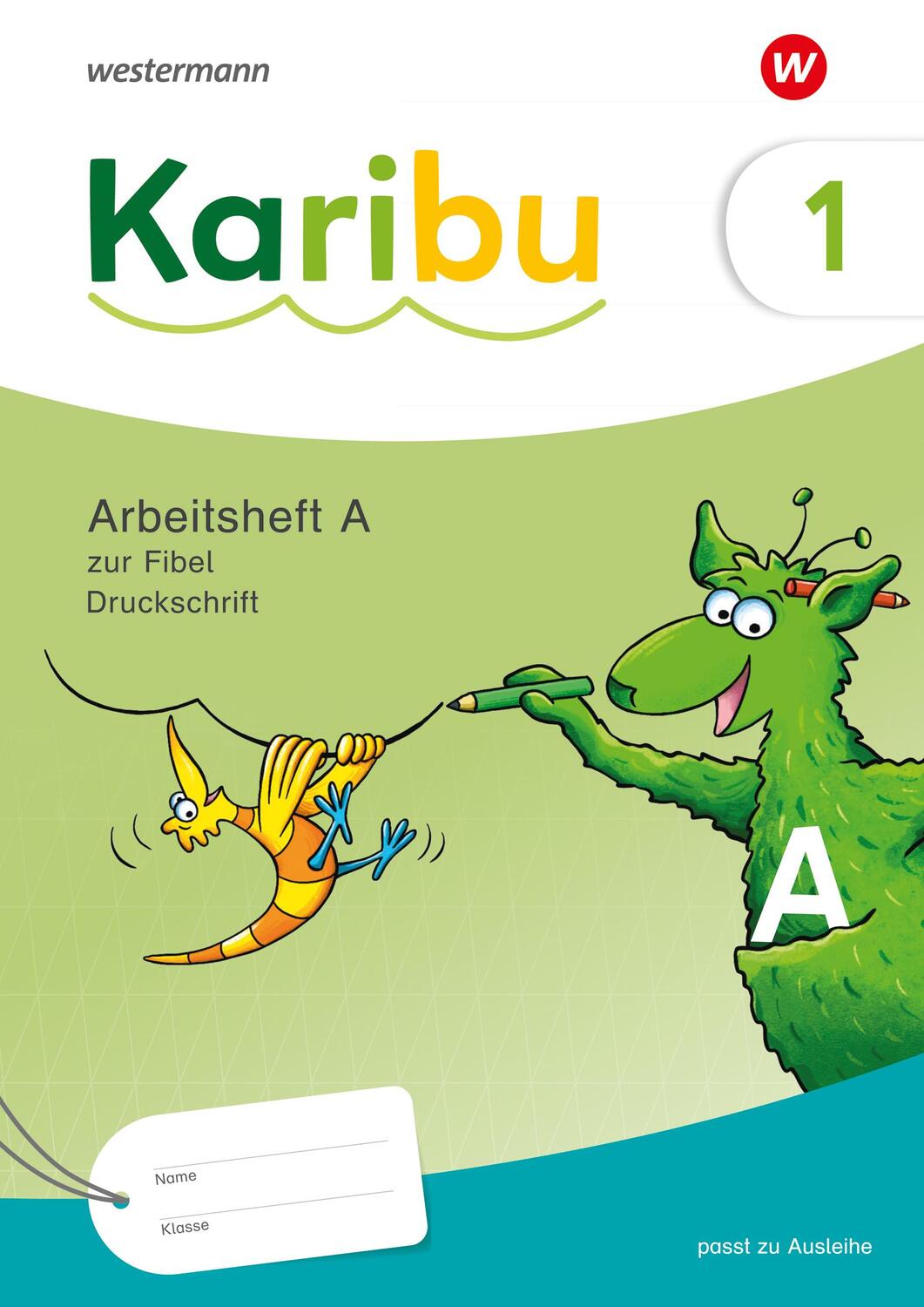 Cover: 9783141292596 | Karibu. Arbeitsheft 1 (A) Druckschrift zur Fibel Ausleihe plus...