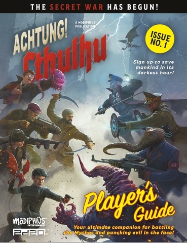 Cover: 9781912743247 | Achtung! Cthulhu 2d20: Player's Guide | englisch | EAN 9781912743247