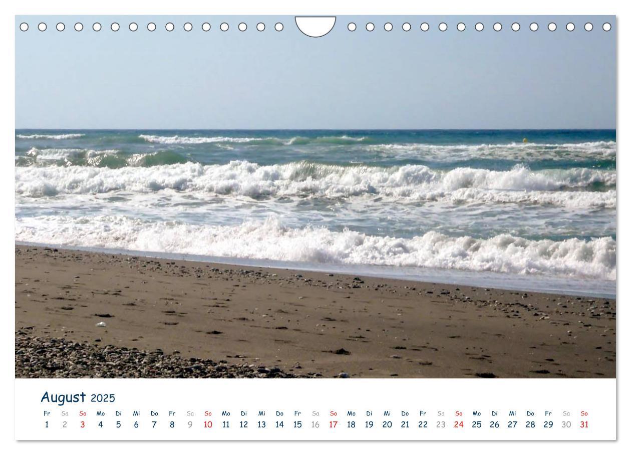 Bild: 9783435684557 | COSTA DEL SOL - Wellenspiel (Wandkalender 2025 DIN A4 quer),...