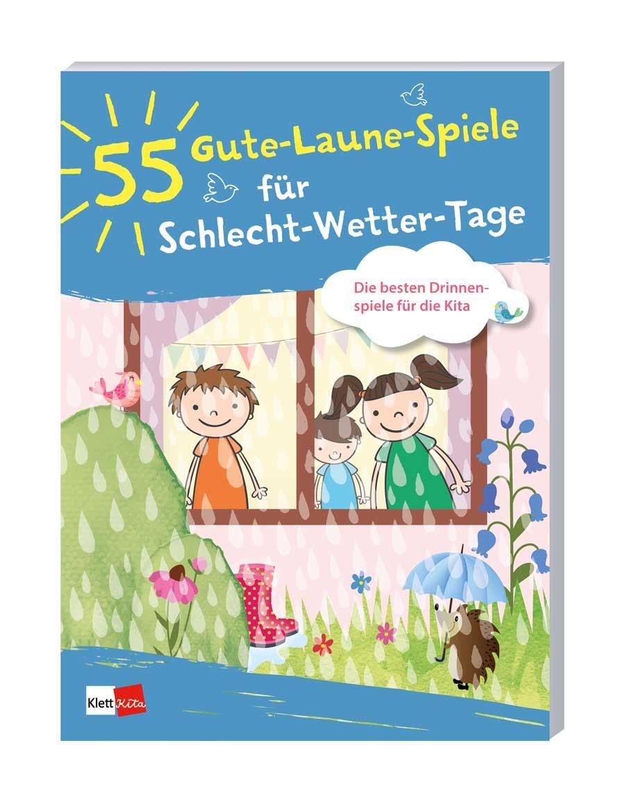 Cover: 9783960460565 | 55 Gute-Laune-Spiele für Schlecht-Wetter-Tage | Taschenbuch | 80 S.