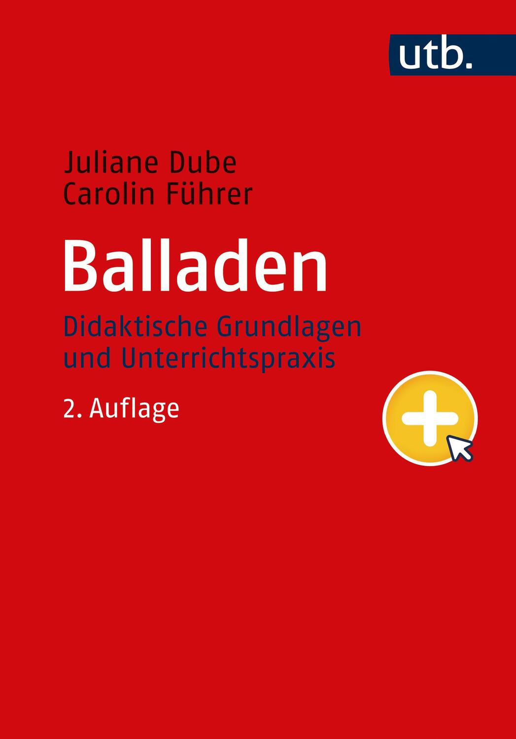 Cover: 9783825261061 | Balladen | Didaktische Grundlagen und Unterrichtspraxis | Dube (u. a.)