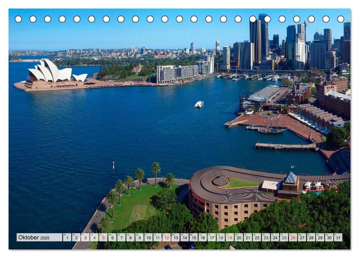 Bild: 9783435804474 | SYDNEY Australiens Traummetropole (Tischkalender 2025 DIN A5 quer),...