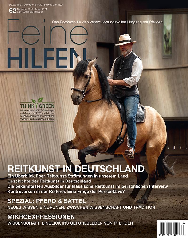 Cover: 9783840496622 | Feine Hilfen, Ausgabe 62 | Reitkunst in Deutschland | Verlag Cadmos