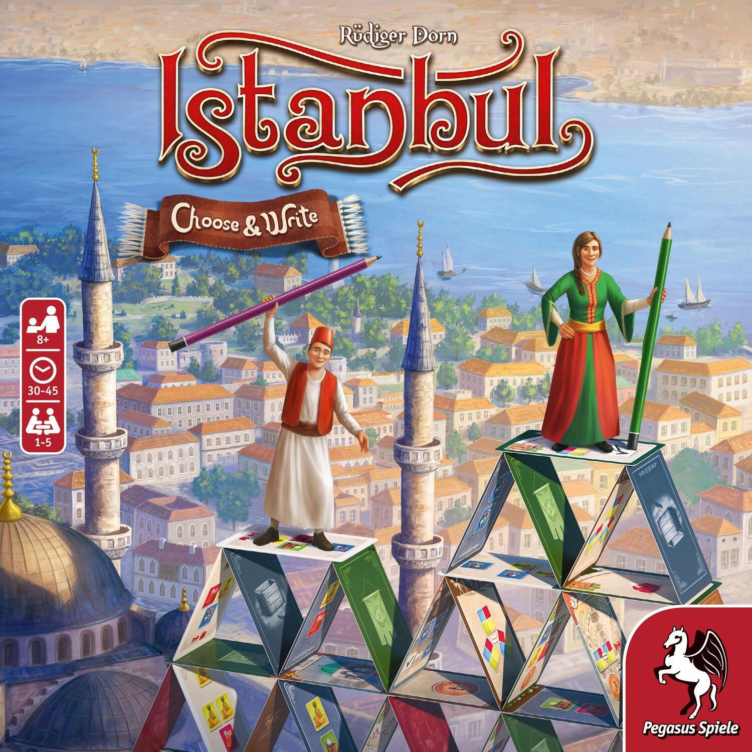 Bild: 4250231735615 | Istanbul - Choose & Write | Spiel | Deutsch | 2023 | Pegasus
