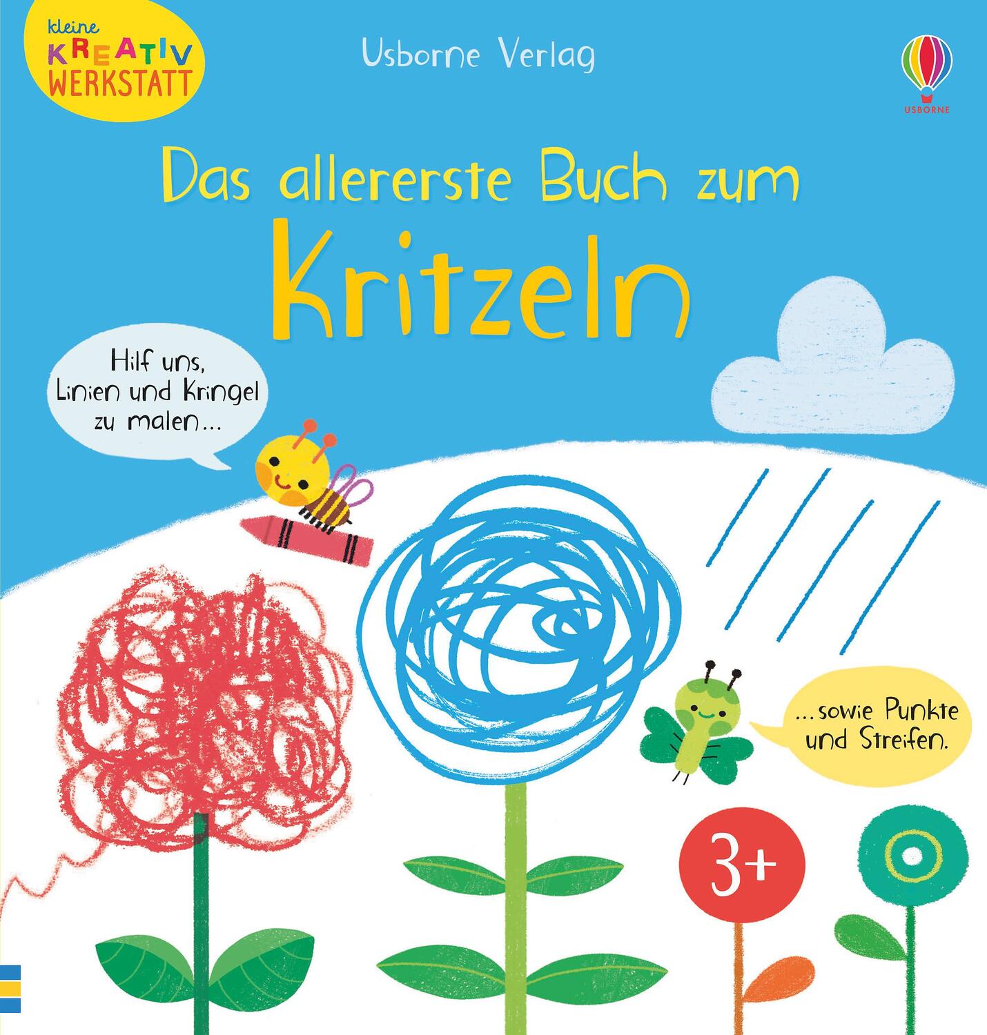 Cover: 9781789412611 | Kleine Kreativ-Werkstatt - Das allererste Buch zum Kritzeln | Buch