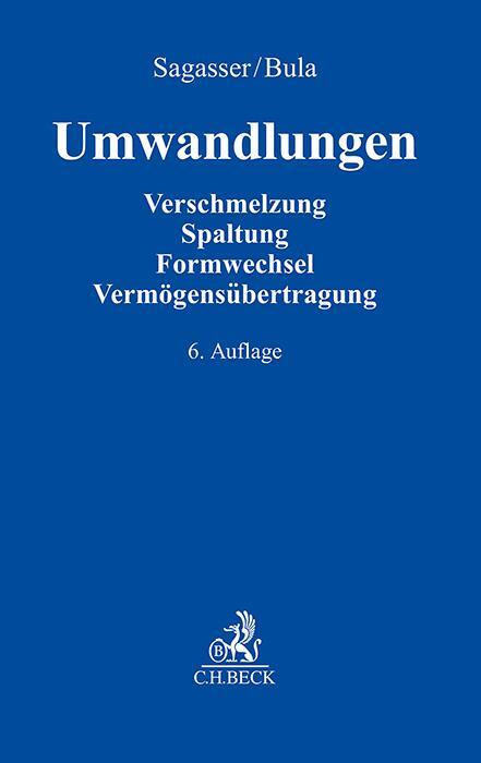 Cover: 9783406769214 | Umwandlungen | Bernd Sagasser (u. a.) | Buch | Leinen | 1900 S. | 2024