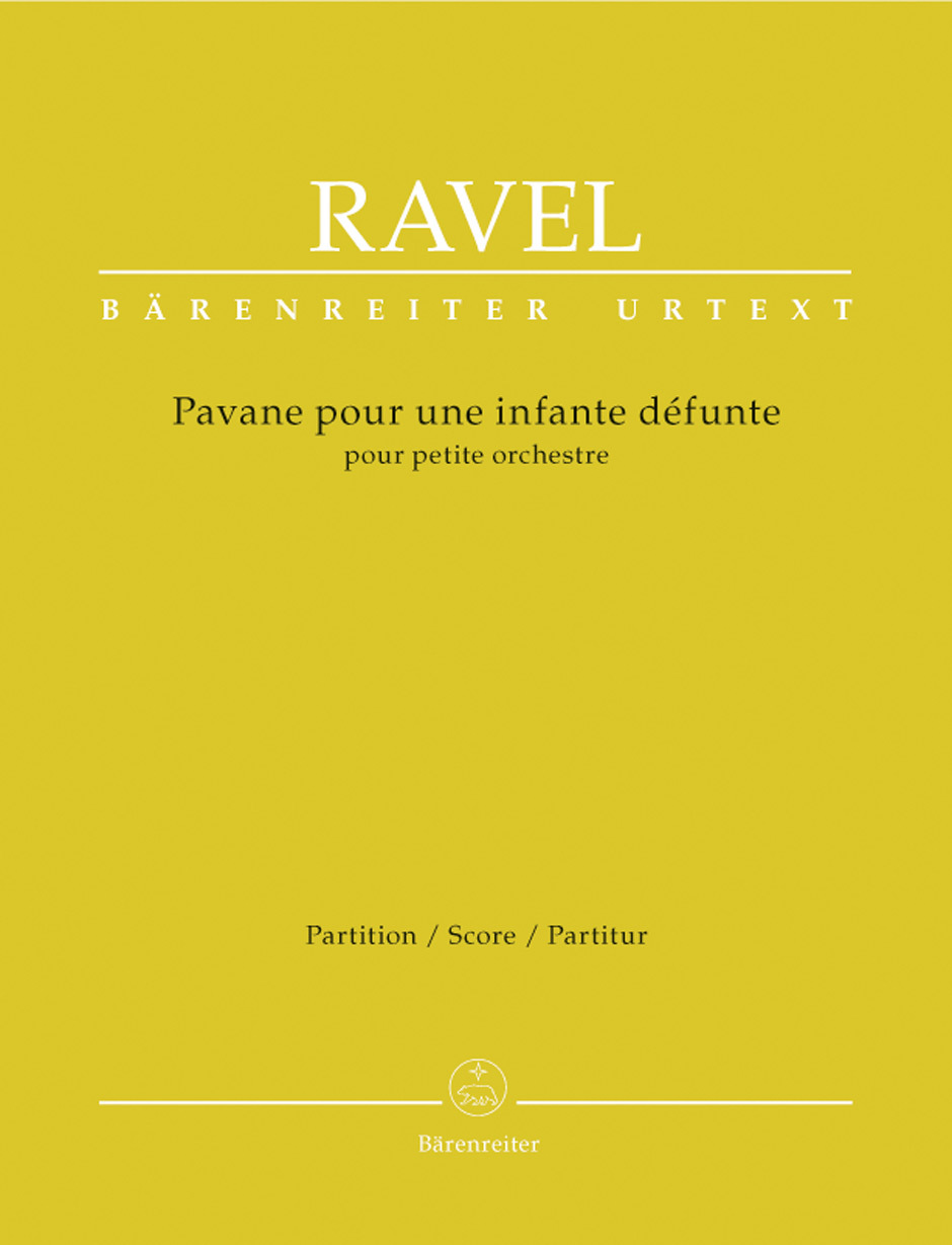 Cover: 9790006536641 | Pavane Pour Une Infante Defunte | Pour Petit Orchestre | Maurice Ravel