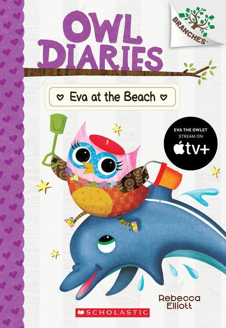 Cover: 9781338298796 | Eva at the Beach: A Branches Book (Owl Diaries #14) | Volume 14 | Buch