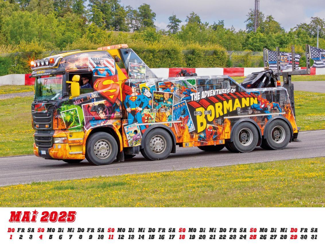 Bild: 9783948794705 | Showtrucks Kalender 2025 | Showtrucks mit Airbrushkunst | Frank Pommer