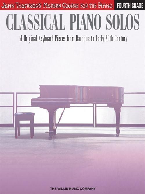 Cover: 9781480344945 | Classical Piano Solos - Fourth Grade: John Thompson's Modern Course...