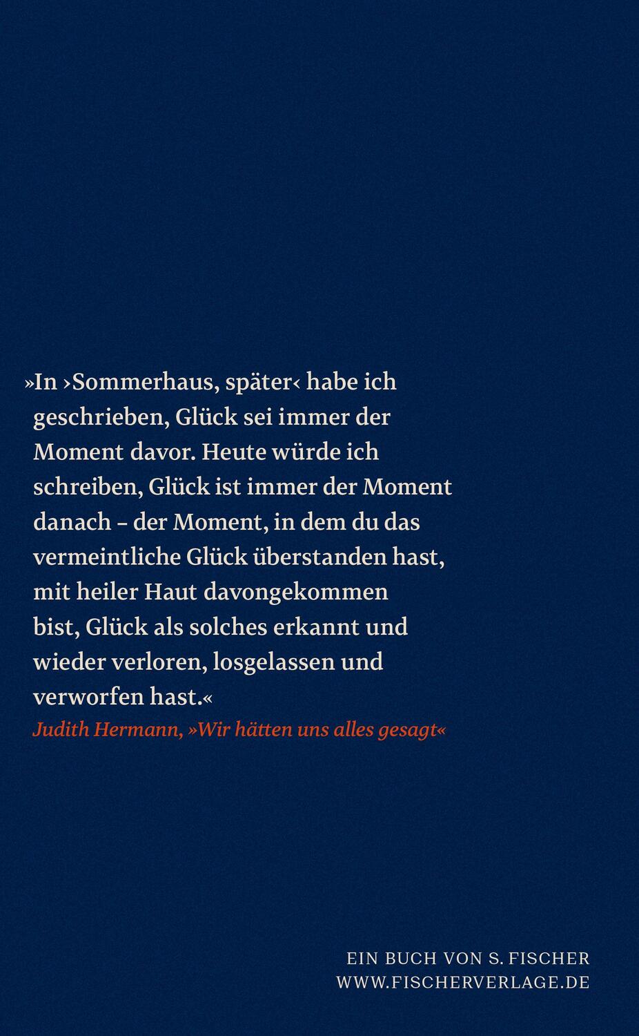 Rückseite: 9783103975116 | Sommerhaus, später | Judith Hermann | Buch | 208 S. | Deutsch | 2023