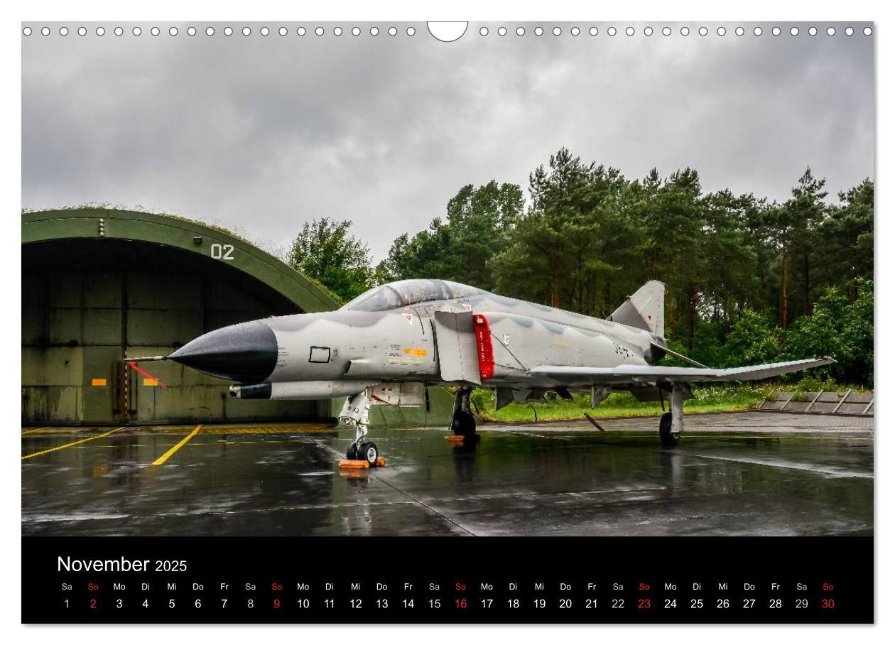 Bild: 9783435714179 | Phantoms bei der Luftwaffe (Wandkalender 2025 DIN A3 quer),...