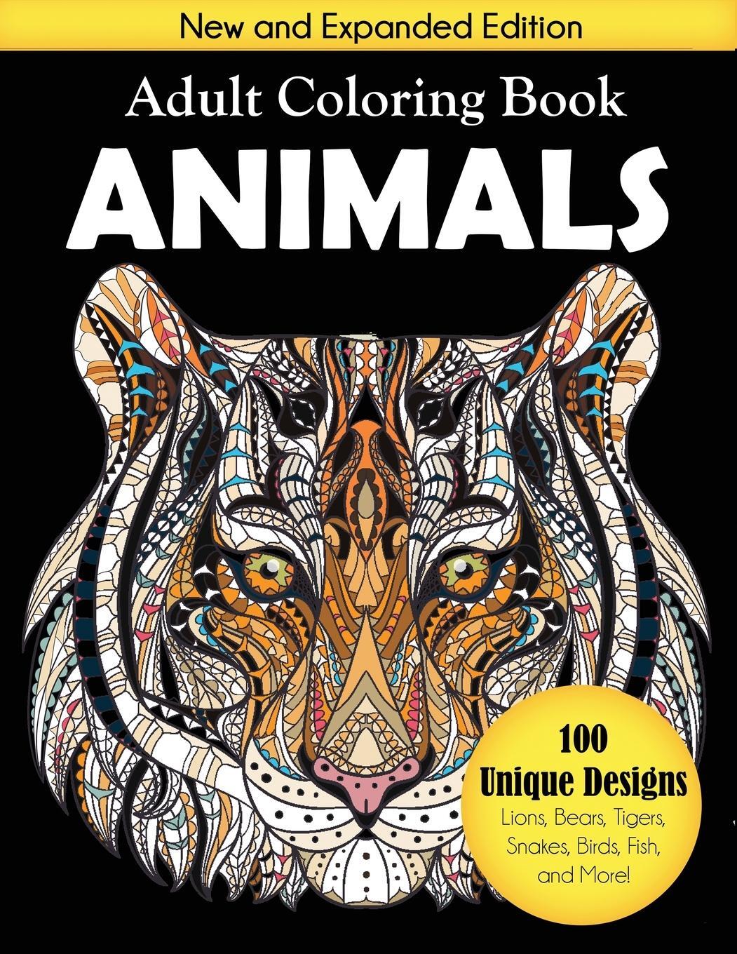 Cover: 9781949651645 | Animals Adult Coloring Book | Creative Coloring | Taschenbuch | 2019