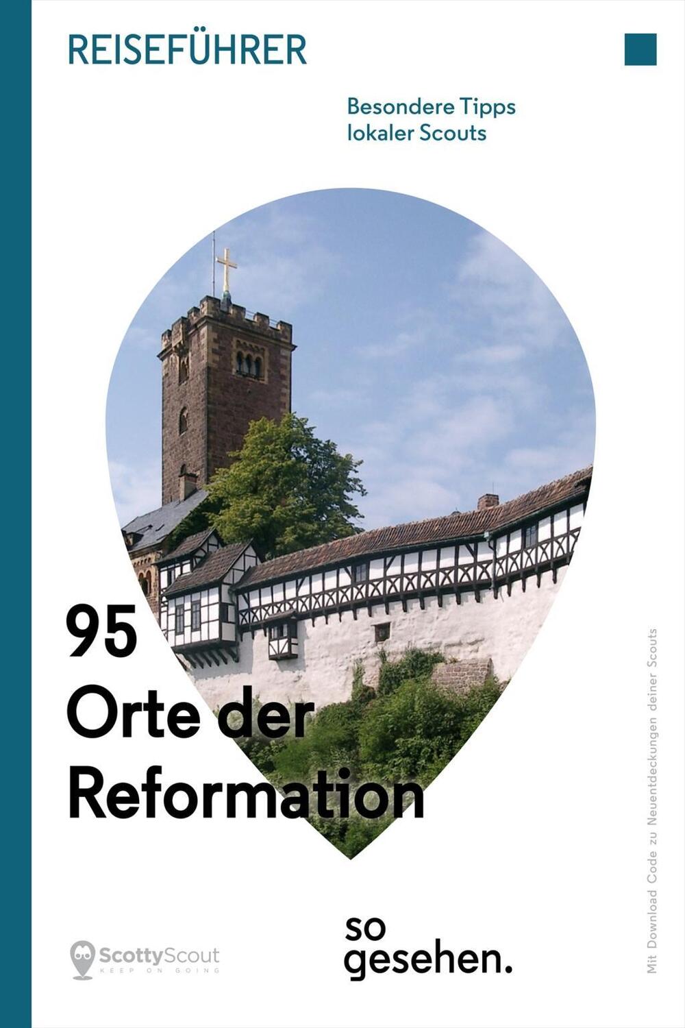Cover: 9783944912134 | Mitteldeutschland Reiseführer: 95 Orte der Reformation so gesehen