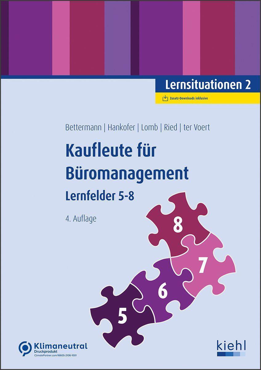 Cover: 9783470661049 | Kaufleute für Büromanagement - Lernsituationen 2 | Lernfelder 5-8