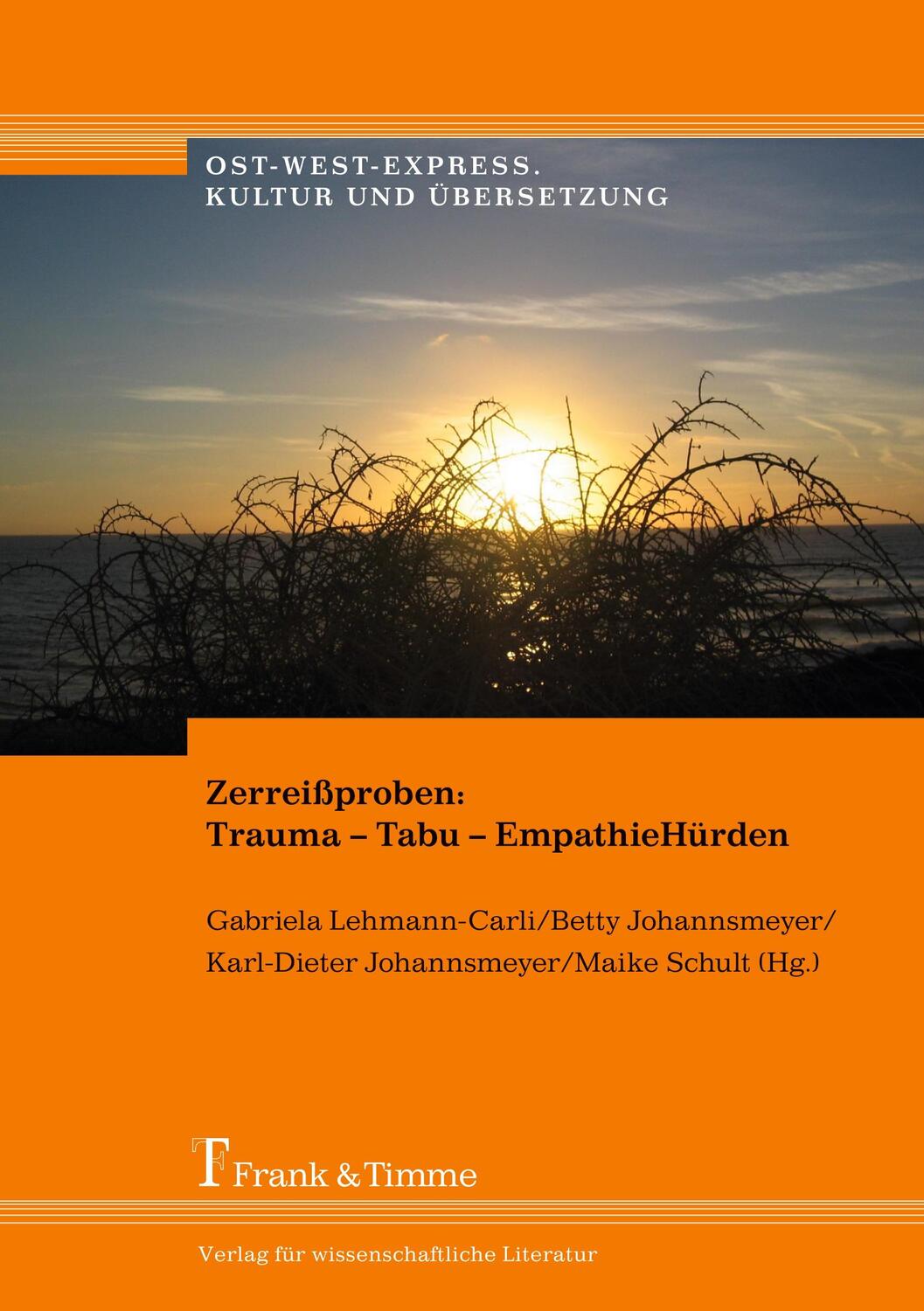 Cover: 9783732902941 | Zerreißproben: Trauma ¿ Tabu ¿ EmpathieHürden | Lehmann-Carli (u. a.)