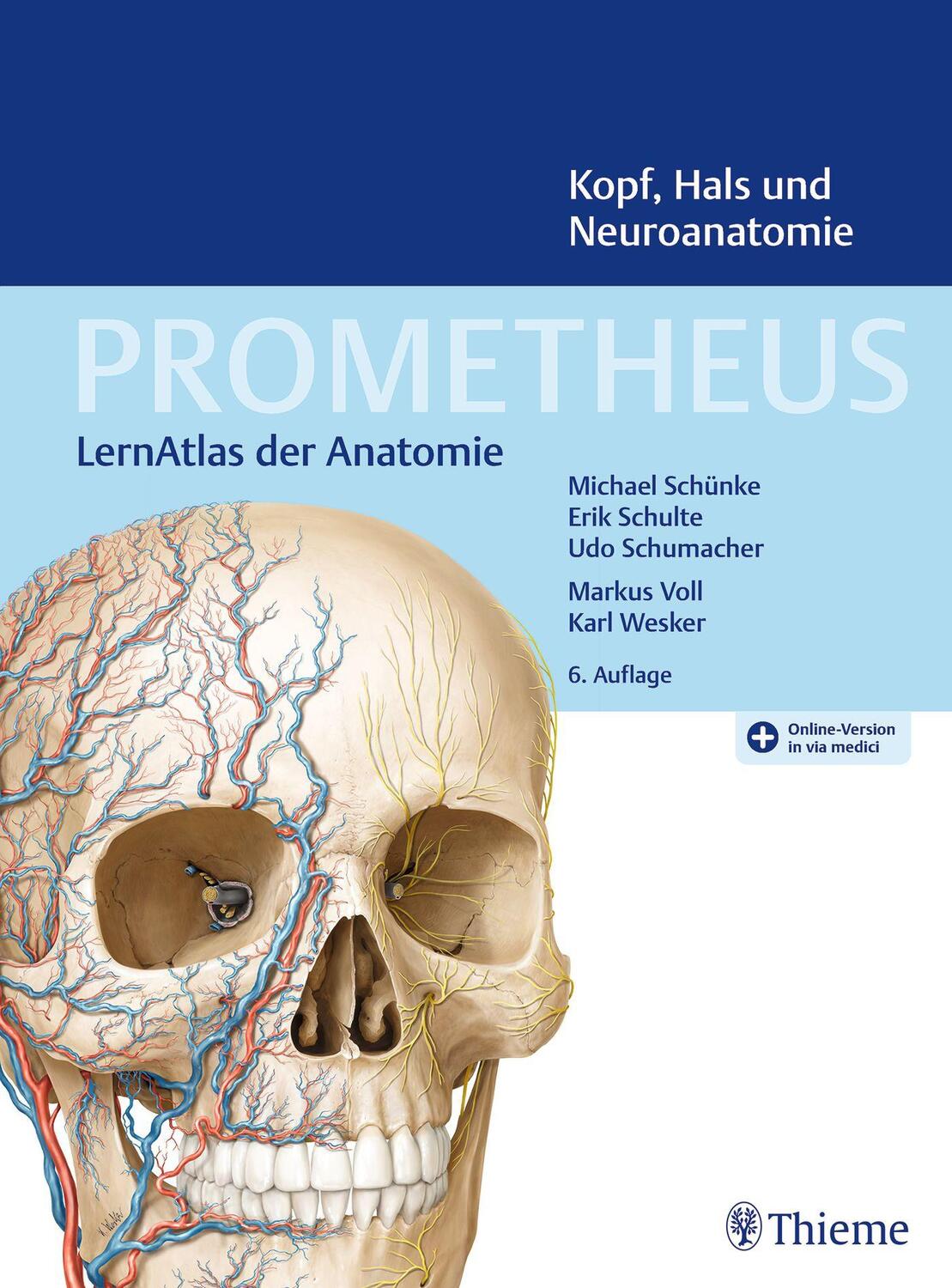 Cover: 9783132444218 | PROMETHEUS Kopf, Hals und Neuroanatomie | LernAtlas Anatomie | Bundle