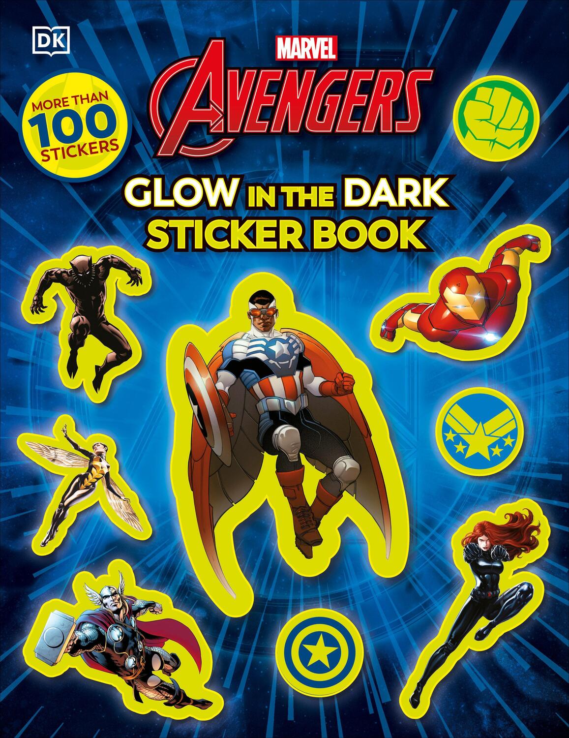 Cover: 9780744093773 | Marvel Avengers Glow in the Dark Sticker Book | Dk | Taschenbuch