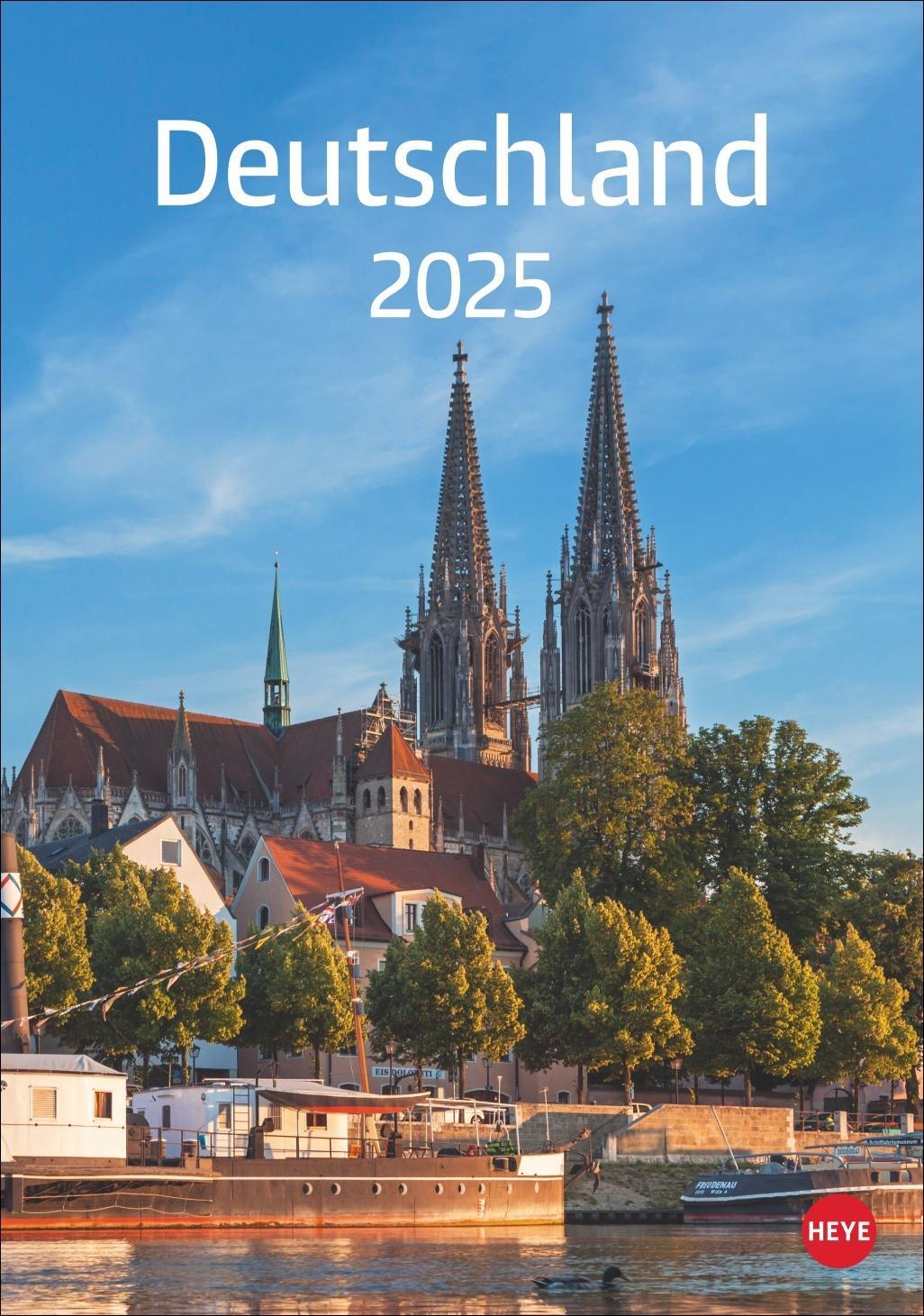 Cover: 9783756405558 | Deutschland Kalender 2025 | Kalender | 13 S. | Deutsch | 2025 | Heye