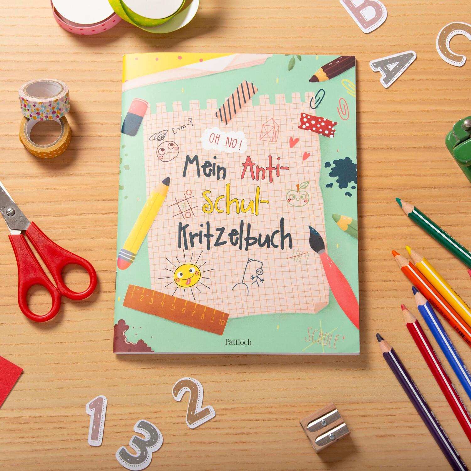 Bild: 9783629008961 | Mein Anti-Schul-Kritzelbuch | Taschenbuch | 48 S. | Deutsch | 2023