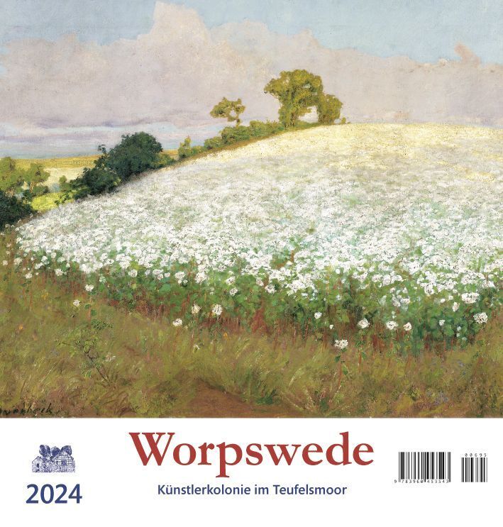 Cover: 9783960453925 | Worpswede 2024 | Künstlerkolonie im Teufelsmoor | Kalender | 13 S.