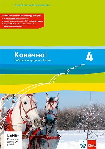 Cover: 9783125275096 | Konetschno!. Band 4. Russisch als 2. Fremdsprache. Arbeitsheft mit...